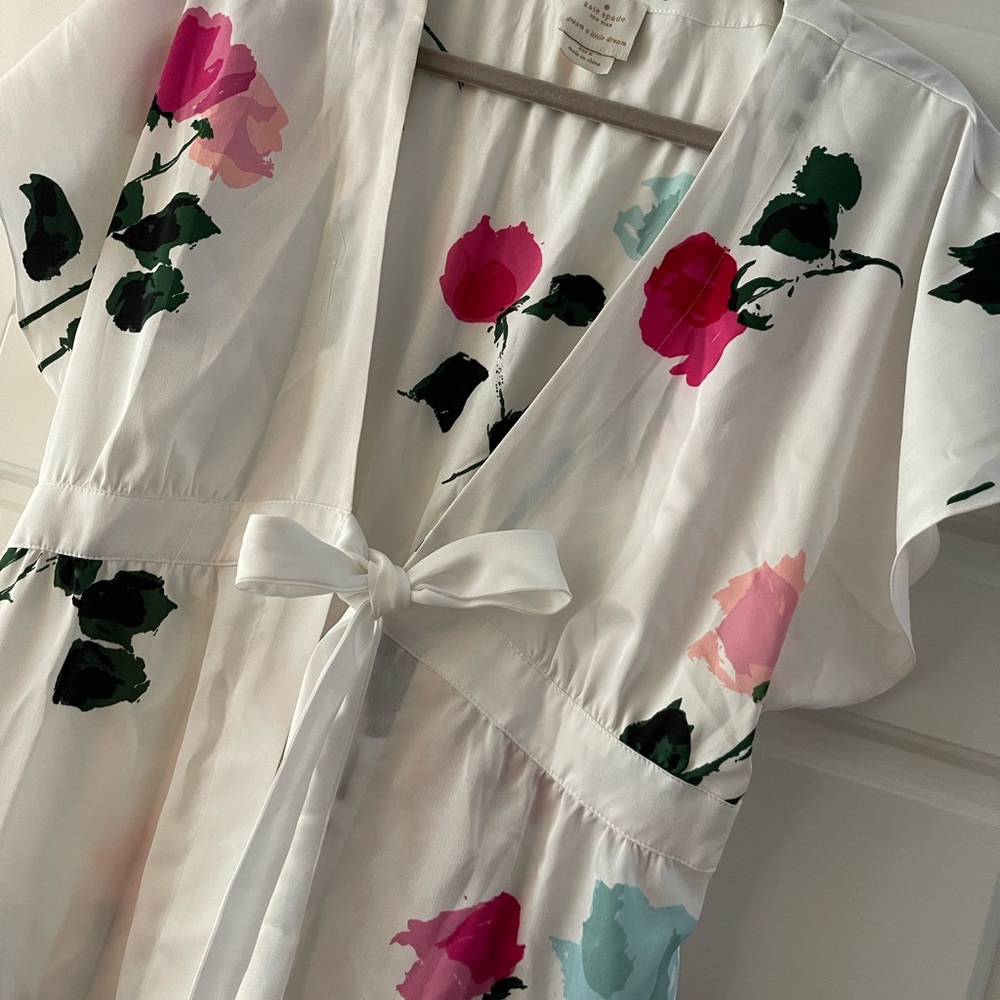 Kate Spade Floral Kimono Robe - Picture 3 of 6